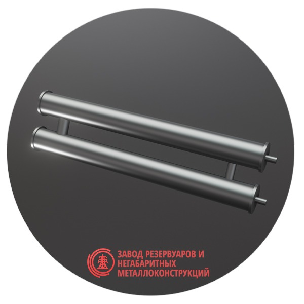 Регистры отопления двухрядные РСП-2x42x2.0-12000 мм