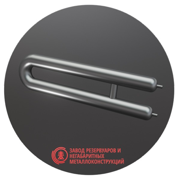 Регистры отопления двухрядные РЗЭ-2x114x4.0-6000 мм