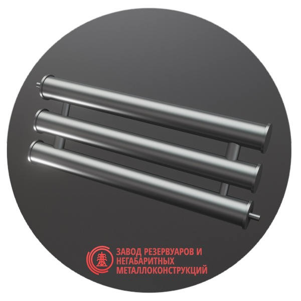 Регистры отопления трехрядные РСП-3x48x2.0-1000 мм